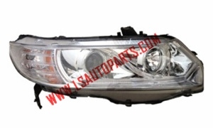 CIVIC'06-'11 2D USA PROJECTOR HEAD LAMP LED(H3/H1/3457A/LED)