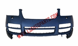 TOUAREG'03-'07 FRONT BUMPER WITH  SPRAY COVER