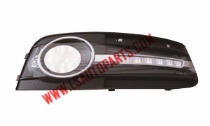A4(B8)'07-'12 REFIT FOG LAMP COVER(WITH LIGHT)