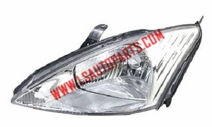 FOCUS'00-'04 Headlamp chromed/clear lens H4