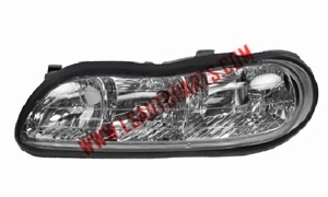 MALIBU'97-'03 Headlamp chromed/clear lens HB4/HB3/3157