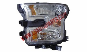 PICK UP'15- Headlamp  chromed/Amber reflector H11 /HB3/7444/W5W