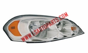 IMPALA'06- Headlamp chromed/amber reflector H11 /H9/3157A/W5W