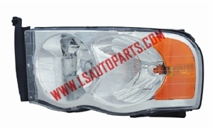 PICK UP'02-'05 Headlamp chromed/amber reflector HB5/3157A