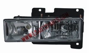 CHEVROLET C10'88'-'02 Headlamp Chromed/clear lens HB4/HB3