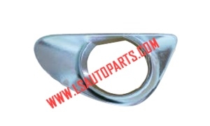 YARIS/VITZ'14(2D） FOG LAMP CASE CHROME