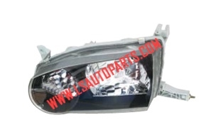 COROLLA'01 USA HEAD LAMP BLACK