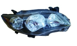 COROLLA USA '10-'13 HEAD LAMP BLACK