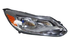 FOCUS'12-'14 Headlamp chromed/Amber reflector H7/H1/P21W/W5W