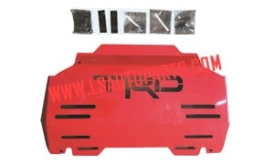 REVO'15 TRD SKID PLATE RED/ BLACK/ SILVER/