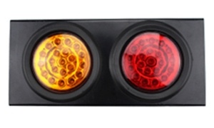 Trailer/42LED Double Color U Type Iron Tail Light