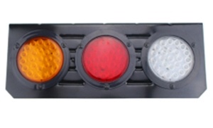 Trailer/72LED Three Color Waterproof Iron Tail Light