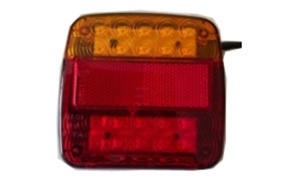 20 LED Double Color  Tail Light(Red & Yellow Lampshade)