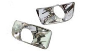 D-MAX '12 Fog Lamp Cover Chrome