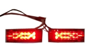 Trailer Rectangle LED Tail Light Kit