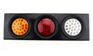Trailer/48LED Double Color Waterproof Iron Tail Light