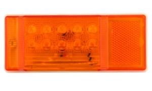 LED Side Light with License Plate Lamp