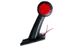 12LED Double Face Rubber Stalk Light