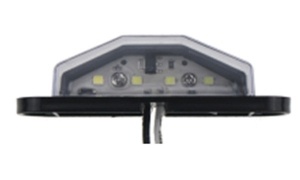 4LED Plastic License Plate Lamp