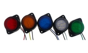 6LED Round Side Light