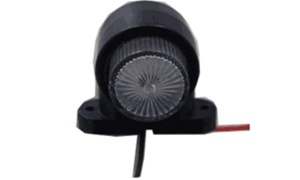 8LED Double Face Rubber Stalk Light