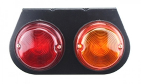 24LED Double Color Iron Tail Light