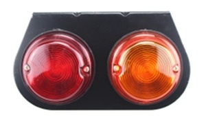 24LED Double Color Iron Tail Light
