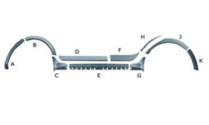 M4'12 SIDE BUMPER