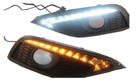 2017 HONDA CRV DAYTIME RUNNING LIGHT DOUBLE COLOR