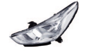 2017 HYUNDAI ACCENT HEAD LAMP