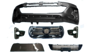 2018 TOYOTA HILUX ROCCO FRONT BUMPER ASSY