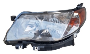 FORESTER'09 HEAD LAMP(USA TYPE)(Smoke Lens/Chrome  / Manual)