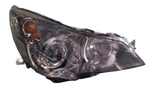 OUTBACK'10 HEAD LAMP(USA TYPE)(Smoke Lens/Chrome   / Manual)