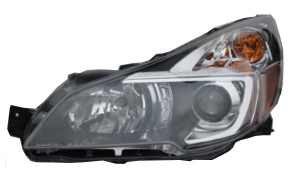 OUTBACK'13-’14 USA HEAD LAMP(USA TYPE)(Clear Lens/Jdm Black   / Manual)