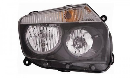 2010  RENAULT DUSTER HEAD LAMP BLACK