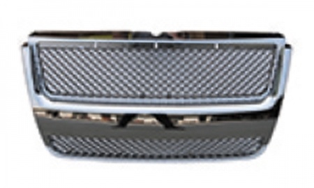 2007-2009 FORD EXPLORER  X-VERTICAL STYLE GRILLE CHROMED