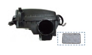PRIUS'04-'09 AIR CLEANER WITH AIR STRAINER