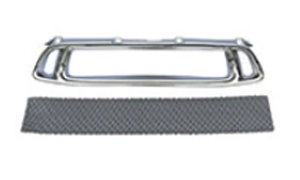 IMPREZA WRX'04-'05　STI STYLE ALUMINUM MESH GRILLE CHROMED