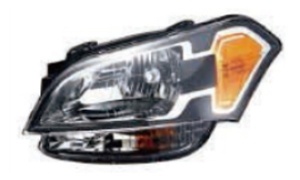 SOUL'11 HEAD LAMP(BLACK)YELLOW CORNER