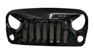 JEEP'07-'14 Wrangler(angry bird version) GRILLE GLOSS BLACK PAINTING