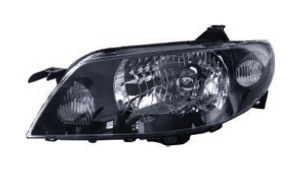 323 ’99-’03/ PROTEGE ’01-’03 HEAD LAMP BLACK