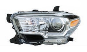 TACOMA'16 HEAD LAMP W/LED (HALF BLACK)