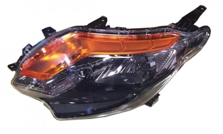 L200'15 HEAD LAMP BLACK