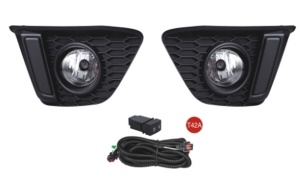 JAZZ/FIT'14 FOG LAMP KIT WITHOUT DRL HOLE