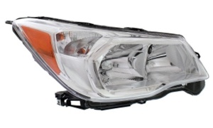 FORESTER '13 USA HEAD LAMP(Clear L ens/Jdm Black/ Manul)