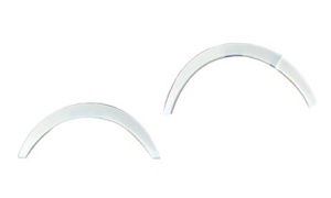 HIACE'05/QUANTUM FRONT AND REAR WHEEL DECORATIVE COVER(Wheel eyebrow) WHITE