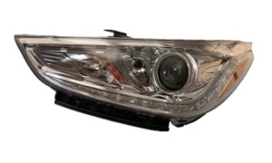 2017 HYUNDAI ACCENT HEAD LAMP WHITE LED WITH YELLOW CORNER