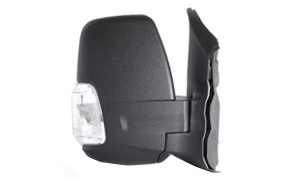 2014  FORD TRANSIT SIDE MIRROR WITH LAMP WHITE