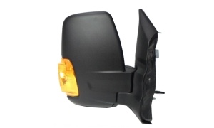 TRANSIT AMERICAN 2014  SIDE MIRROR WITH LAMP YELLOW