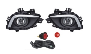 M6'13 FOG LAMP KIT CHROMED